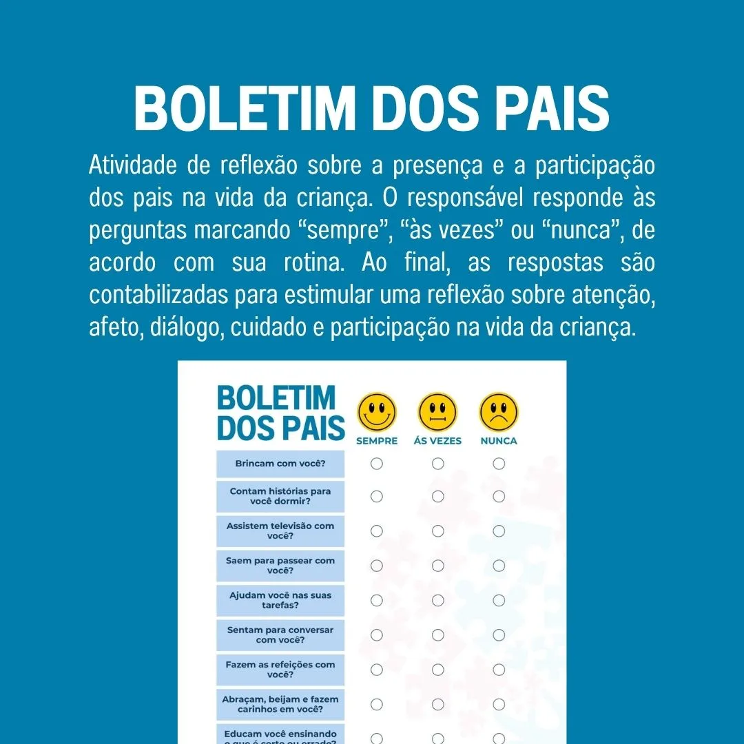 BOLETIM DOS PAIS